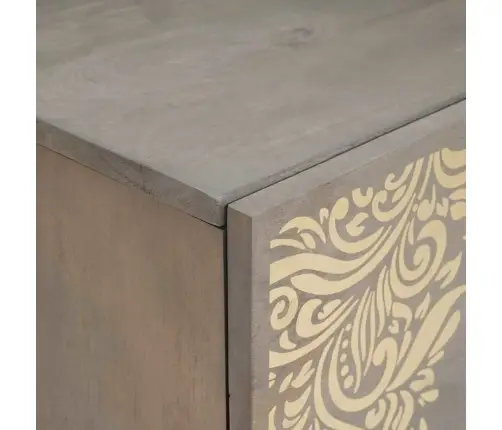 Öökapp Uksega 2 Pcs Hall 40 X 33 X 46 Cm Tugev Mango Puu