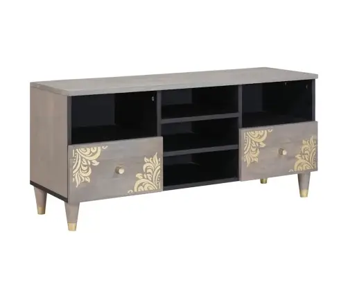 Televizoriaus Spintelė Su Stalčių Pilka 100 X 33 X 46 Cm