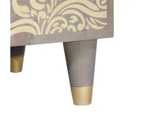 Vannitoa Kapp Uksega Hall 38 X 33 X 58 Cm Tugev Mango Puu