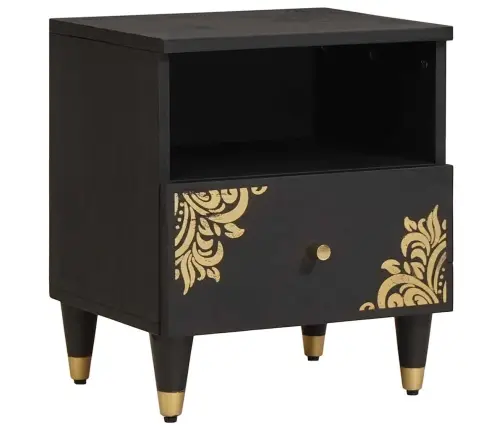 Öölambi Kapp Sahtliga Must 40 X 33 X 46 Cm Tugev Mango Puu