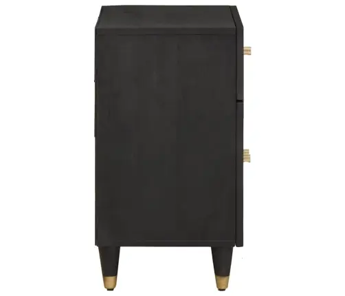 Naktinis Staliukas Su Durelėmis Juoda 50 X 33 X 60 Cm