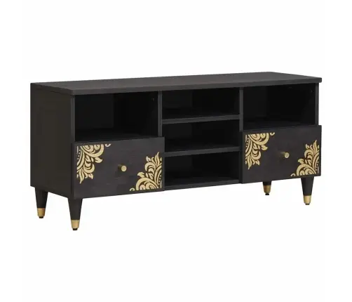 Telerikapp Sahtliga Must 100 X 33 X 46 Cm Tugev Mango Puu