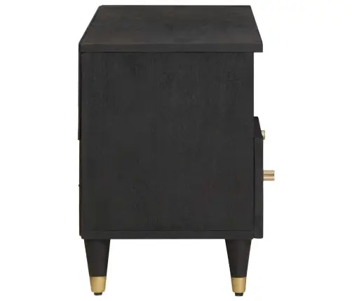 Telerikapp Sahtliga Must 100 X 33 X 46 Cm Tugev Mango Puu