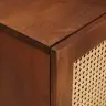 Mediju Uzglabāšanas Skapji Un Plaukti Brūna 105 X 33.5 X 46 Cm Vidaxl