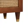 Mediju Uzglabāšanas Skapji Un Plaukti Brūna 105 X 33.5 X 46 Cm Vidaxl