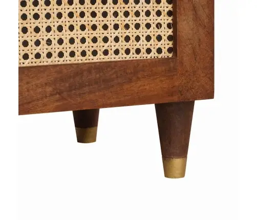 Nakts Skapīši Brūna 50 X 33 X 60 Cm Zari Un Ciets Mango Koks Vidaxl