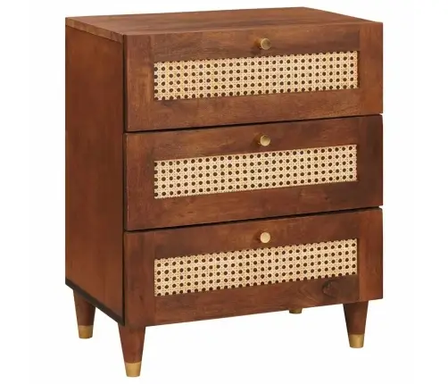 Öökapid Pruun 50 X 33 X 60 Cm Kudum Ja Tahke Mango Puit