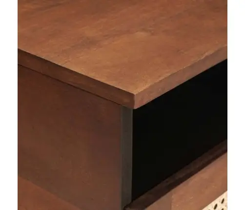 Kohvilauad Pruun 80 X 54 X 40 Cm Kudum Ja Tahke Mango Puit