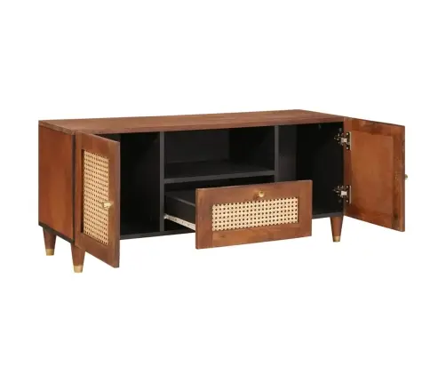 Telerikapp Sahtliga Pruun 105 X 33,5 X 46 Cm Tugev Mango Puu