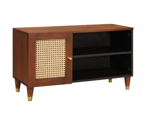 Televizoriaus Spintelė Su Lentyna Ruda 80 X 31,5 X 46 Cm