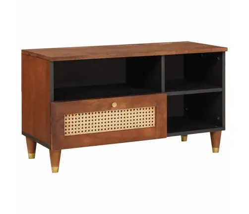 Mediju Uzglabāšanas Skapji Un Plaukti Brūna 80 X 33.5 X 46 Cm Vidaxl