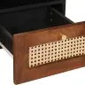 Mediju Uzglabāšanas Skapji Un Plaukti Brūna 100 X 33.5 X 46 Cm Vidaxl