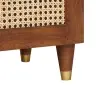 Mediju Uzglabāšanas Skapji Un Plaukti Brūna 100 X 33.5 X 46 Cm Vidaxl