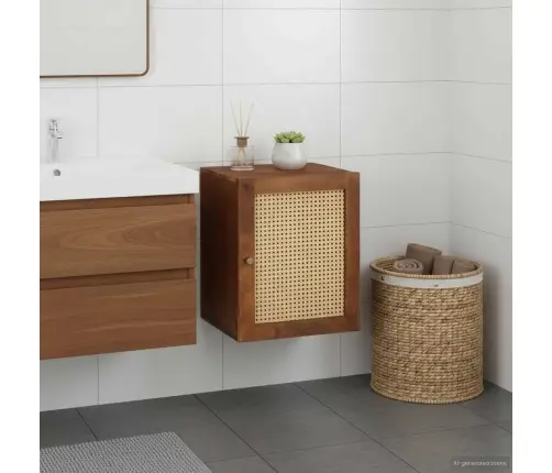 Vonios Spintelė Ruda 38 X 33,5 X 48 Cm Apdirbta Mediena