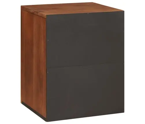 Vonios Spintelė Ruda 38 X 33,5 X 48 Cm Apdirbta Mediena