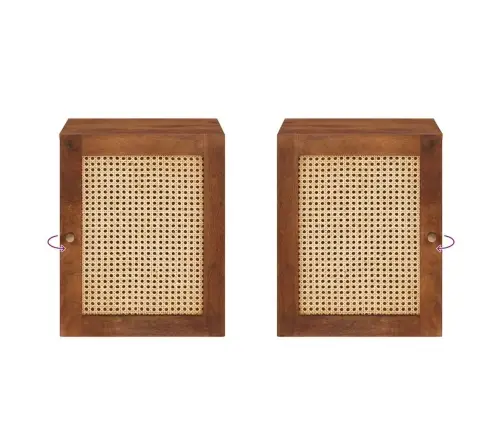 Vonios Spintelė Ruda 38 X 33,5 X 48 Cm Apdirbta Mediena