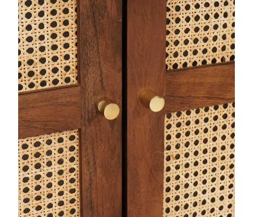 Mediju Uzglabāšanas Skapji Un Plaukti Brūna 60 X 33.5 X 100 Cm Vidaxl