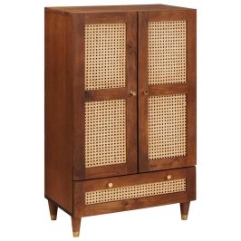 Meedia Ladustamise Kapid Ja Riiulid Pruun 60 X 33.5 X 100 Cm