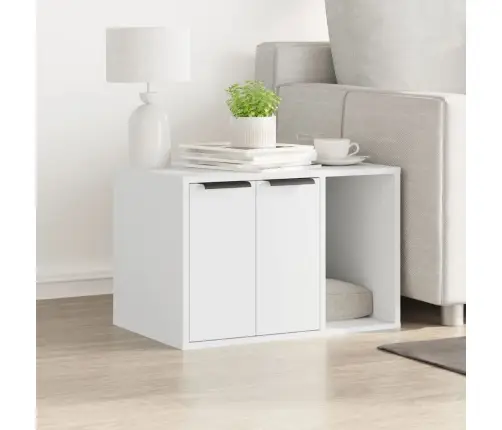 Kassi Liivakast Korpus, Valge, 60X40X40 cm Tehispuit