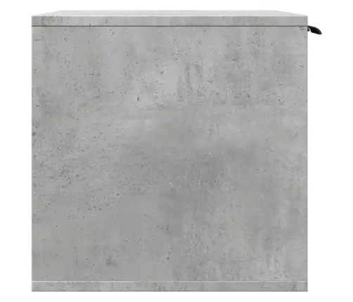 Kačių Kraiko Dėžės Spintelė, Betono Pilka, 60X40X40cm Mediena