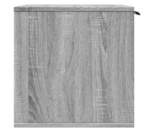 Kaķu Pakaišu Kastes Korpuss Pelēks 60X40X40Cm Inženierijas Koks Vidaxl