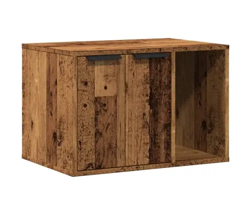 Kaķu Pakaišu Kastes Korpuss 60X40X40 Cm Inženierijas Koks Vidaxl