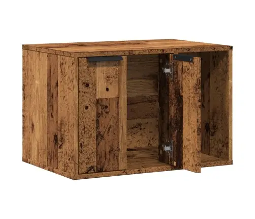 Kaķu Pakaišu Kastes Korpuss 60X40X40 Cm Inženierijas Koks Vidaxl