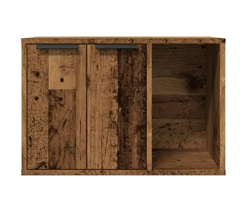 Kaķu Pakaišu Kastes Korpuss 60X40X40 Cm Inženierijas Koks Vidaxl