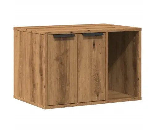 Kaķu Pakaišu Kastes Korpuss 60X40X40 Cm Inženierijas Koks Vidaxl