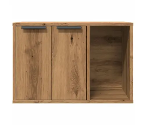 Kaķu Pakaišu Kastes Korpuss 60X40X40 Cm Inženierijas Koks Vidaxl