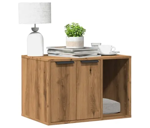 Kaķu Pakaišu Kastes Korpuss 60X40X40 Cm Inženierijas Koks Vidaxl