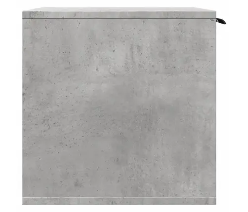 Kaķu Pakaišu Kastes Korpuss Pelēks 80X50X45Cm Inženierijas Koks Vidaxl