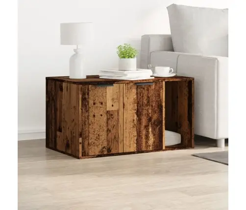 Kaķu Pakaišu Kastes Korpuss 80X50X45 Cm Inženierijas Koks Vidaxl