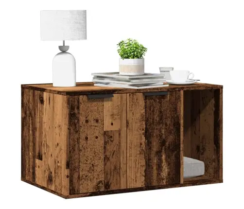 Kaķu Pakaišu Kastes Korpuss 80X50X45 Cm Inženierijas Koks Vidaxl