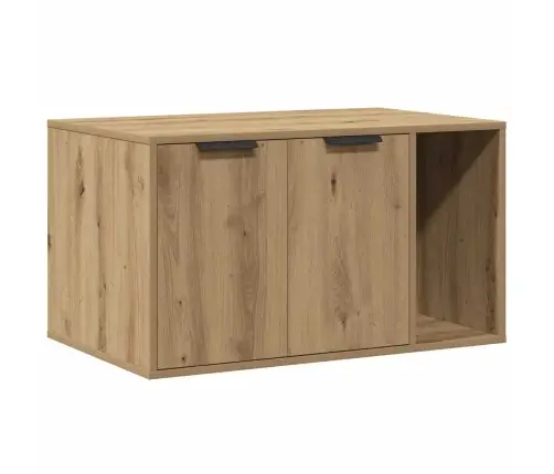 Kaķu Pakaišu Kastes Korpuss 80X50X45 Cm Inženierijas Koks Vidaxl