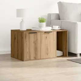 Kaķu Pakaišu Kastes Korpuss 80X50X45 Cm Inženierijas Koks Vidaxl