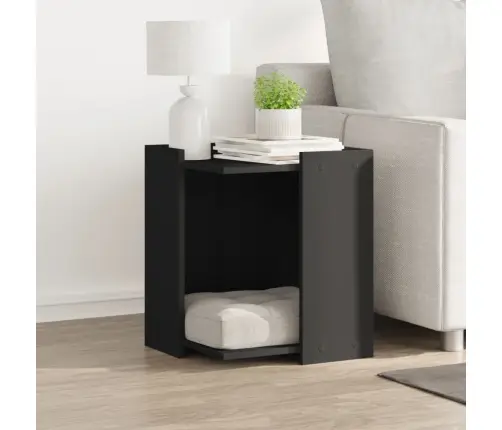 Kassi Liivakast Korpus, Must, 42X42X51 cm Tehispuit