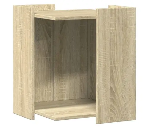 Kaķu Pakaišu Kastes Korpuss Ozola 42X42X51 Cm Inženierijas Koks Vidaxl