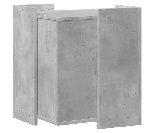 Kaķu Pakaišu Kastes Korpuss Pelēks 42X42X51Cm Inženierijas Koks Vidaxl