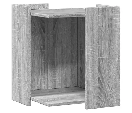 Kassi Liivakast Korpus, Hall Sonoma Tamm, 42X42X51cm Tehispuit