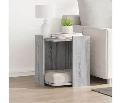 Kassi Liivakast Korpus, Hall Sonoma Tamm, 42X42X51cm Tehispuit