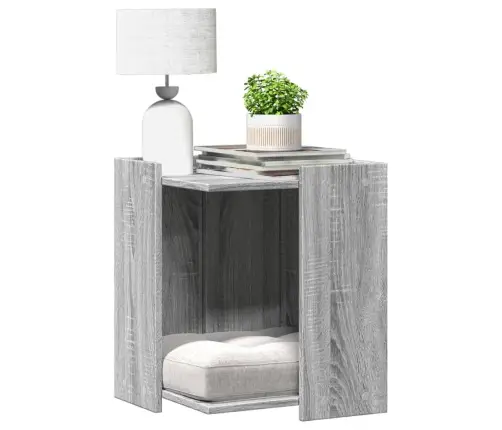 Kassi Liivakast Korpus, Hall Sonoma Tamm, 42X42X51cm Tehispuit