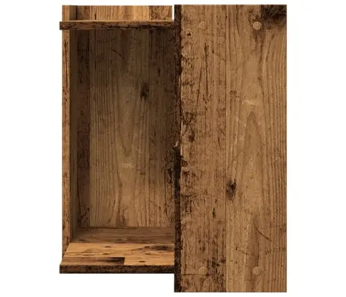 Kaķu Pakaišu Kastes Korpuss 42X42X51 Cm Inženierijas Koks Vidaxl