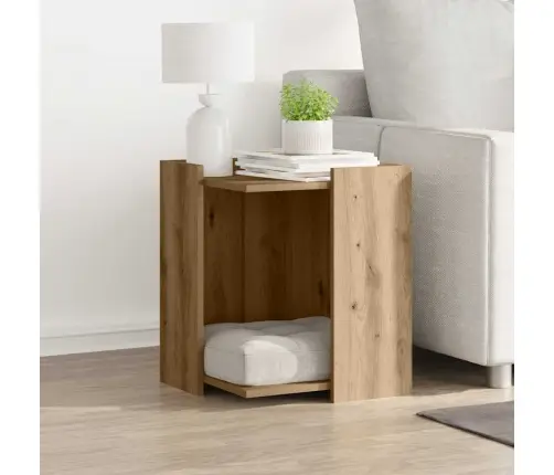 Kaķu Pakaišu Kastes Korpuss 42X42X51 Cm Inženierijas Koks Vidaxl