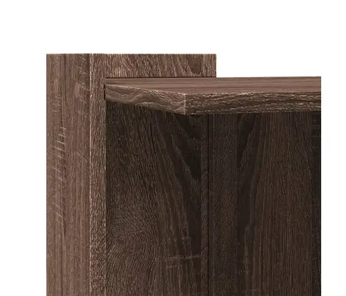 Kaķu Pakaišu Kastes Korpuss 53X53X51 Cm Inženierijas Koks Vidaxl