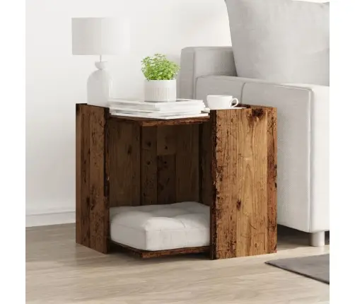 Kassi Liivakast Korpus, Vana Puit, 53X53X51 cm Tehispuit