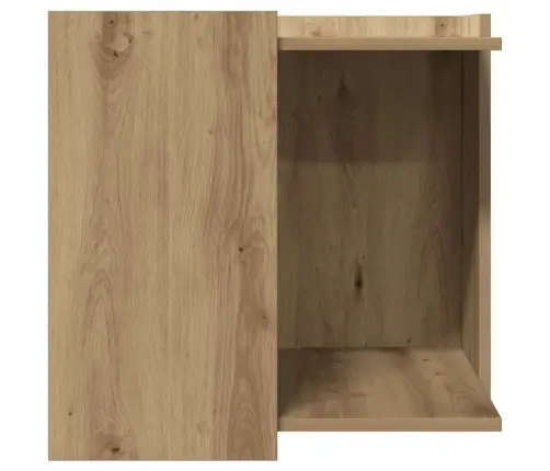 Kaķu Pakaišu Kastes Korpuss 53X53X51 Cm Inženierijas Koks Vidaxl