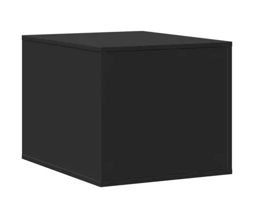 Kaķu Pakaišu Kastes Korpuss Melns 47X59X42 Cm Inženierijas Koks Vidaxl