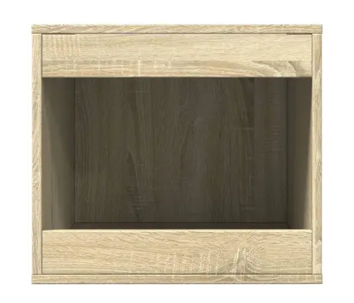 Kaķu Pakaišu Kastes Korpuss Ozola 47X59X42 Cm Inženierijas Koks Vidaxl