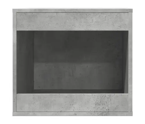 Kaķu Pakaišu Kastes Korpuss Pelēks 47X59X42Cm Inženierijas Koks Vidaxl